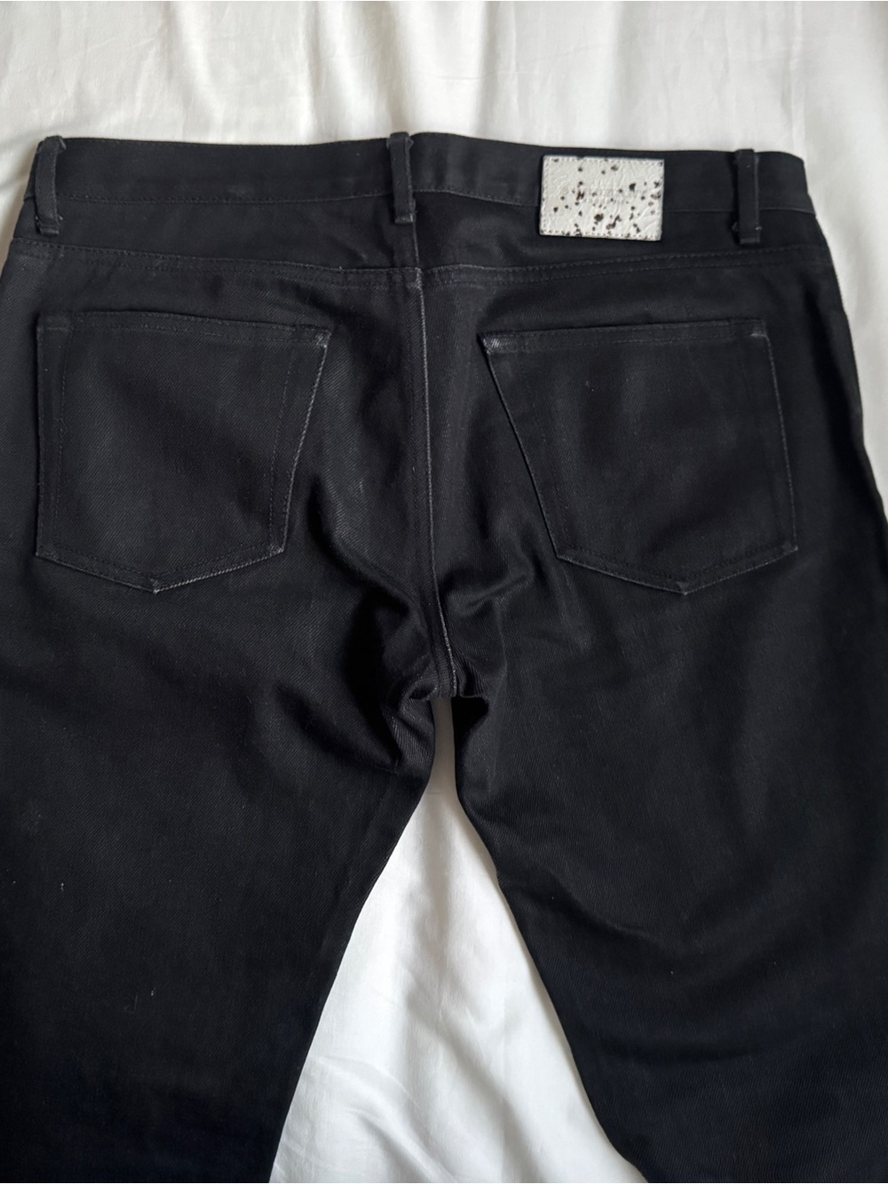Burberry Black Slim Straight Jeans